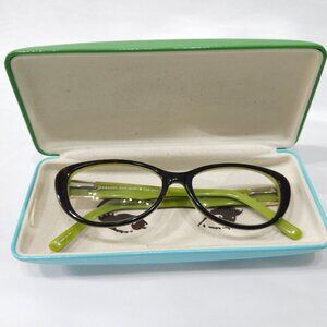 Kate Spade Eyeglasses Frames STEPHIE 0DV2 135 Tortoise/Green Full Rim